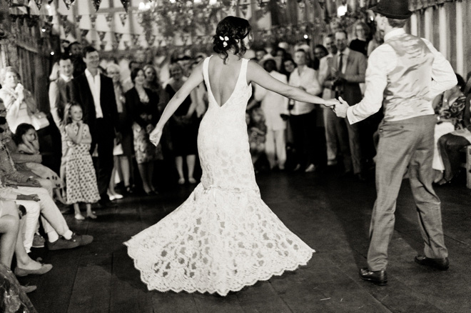 Claire Pettibone fishtail wedding dress