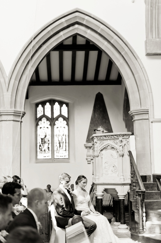 Danesfield House wedding church ceremony